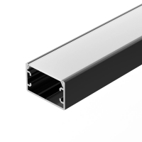 Профиль PLS-LOCK-H16-SMT-2000 ANOD BLACK, Arlight, 033295
