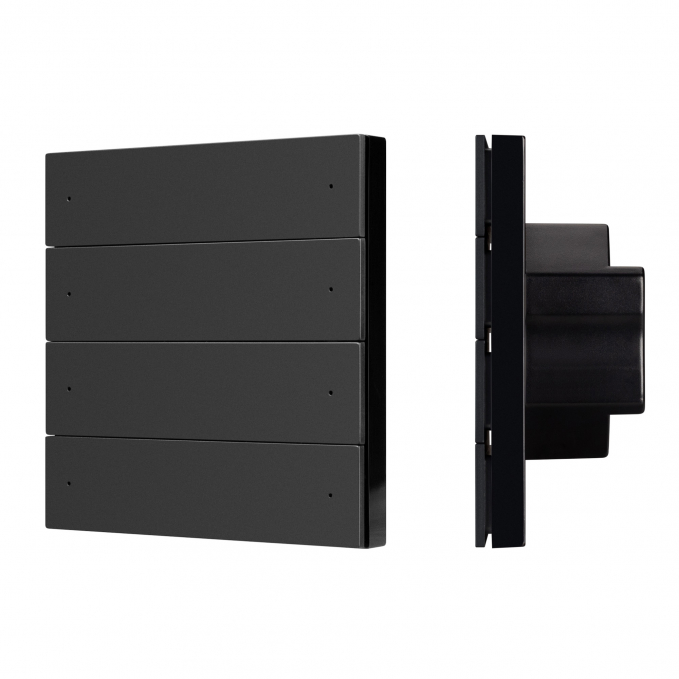 INTELLIGENT ARLIGHT Кнопочная панель SMART-ZB-801-22-1G-8SC-MULTI-IN Black (230V), Arlight, 055484, изображение 1 INTELLIGENT ARLIGHT Кнопочная панель SMART-ZB-801-22-1G-8SC-MULTI-IN Black (230V), Arlight, 055484, изображение 1