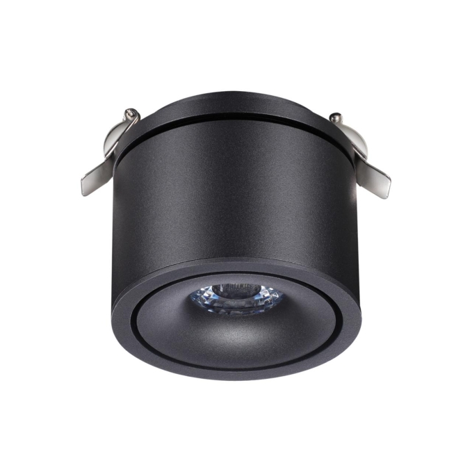 Светильник встраиваемый светодиодный IP20 LED 15W 4000K 1300Лм 100-265V GRODA SPOT NT21 526 NOVOTECH 358775, дополнительный ракурс