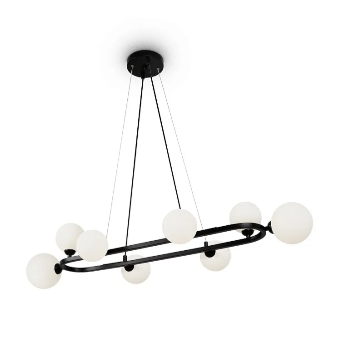 Подвесной светильник Глобос / Globos, Freya, FR5222PL-08B1 Подвесной светильник Глобос / Globos, Freya, FR5222PL-08B1