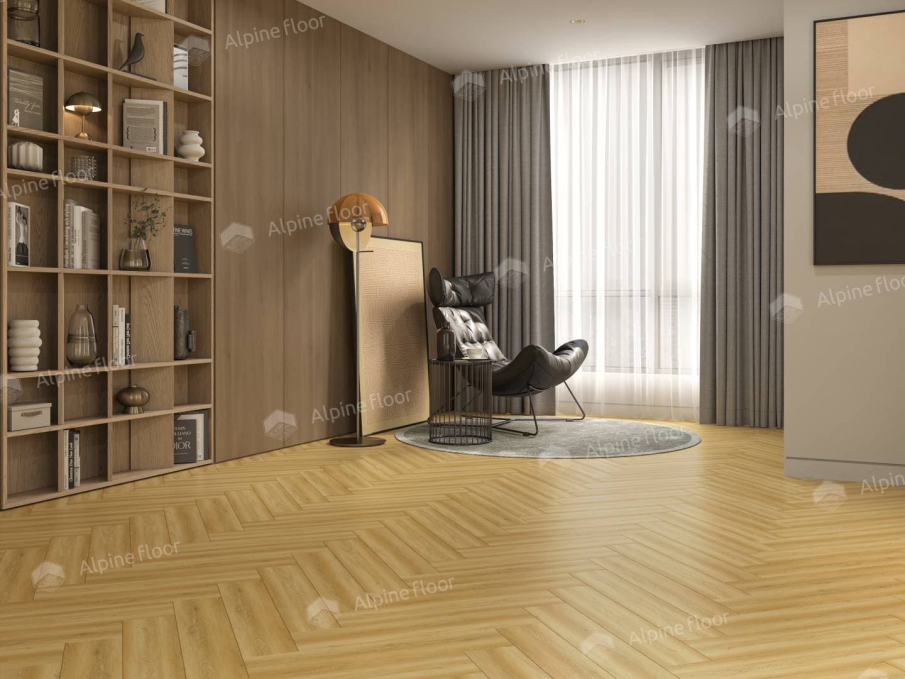 Каменный ламинат SPC Alpine Floor Parquet Light Дуб Поллукс, ЕСО 13-28 MC