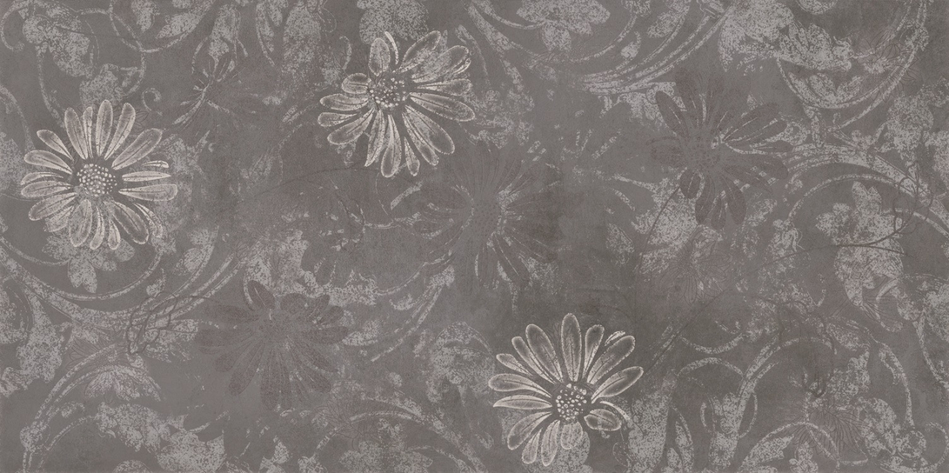 Керамогранит Halcon Ceramicas Madox Daisy Antracita Lappato 60x120 Керамогранит Halcon Ceramicas Madox Daisy Antracita Lappato 60x120