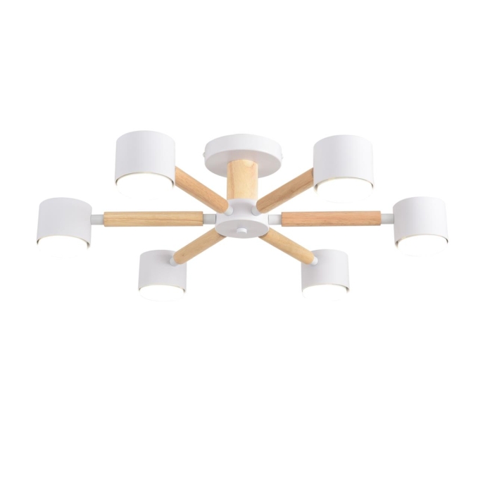 Светильник потолочный GX53 LED 6*7W 220V VUDI COMFI LN26 333 LUMION 8306/6C, дополнительный ракурс Светильник потолочный GX53 LED 6*7W 220V VUDI COMFI LN26 333 LUMION 8306/6C, дополнительный ракурс
