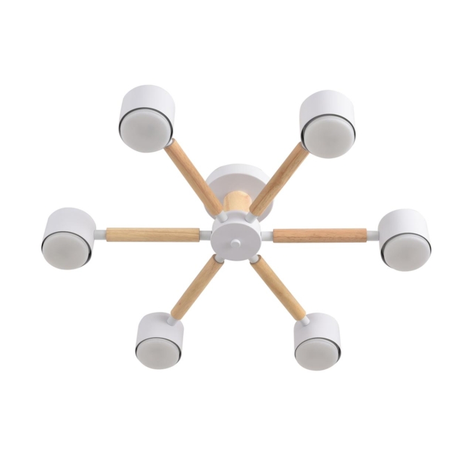 Светильник потолочный GX53 LED 6*7W 220V VUDI COMFI LN26 333 LUMION 8306/6C, фото на цветном фоне 1 Светильник потолочный GX53 LED 6*7W 220V VUDI COMFI LN26 333 LUMION 8306/6C, фото на цветном фоне 1