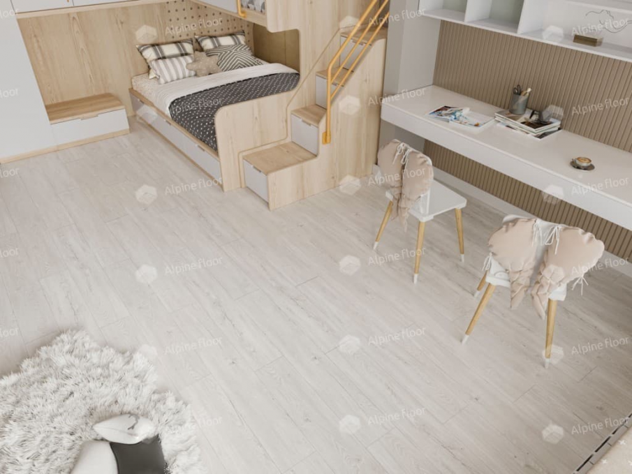 Кварцвиниловая плитка Alpine Floor Sequoia Light, ЕСО 6-3 LVT
