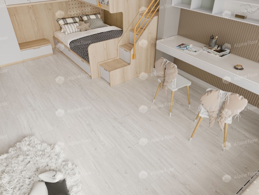 Кварцвиниловая плитка Alpine Floor Sequoia Light, ЕСО 6-3 LVT