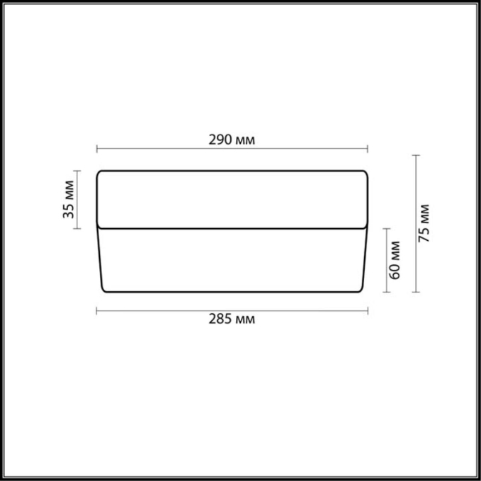 Н/п светильник IP44 E14 2*40W 220V PRESTO DROPS ODL13 508 ODEON LIGHT 2405/2C, схема товара