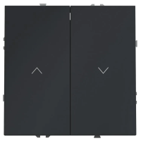 Выключатель встраиваемый VOLTUM S70 для жалюзи 10А, (графит), Voltum, VLS020707 Выключатель встраиваемый VOLTUM S70 для жалюзи 10А, (графит), Voltum, VLS020707
