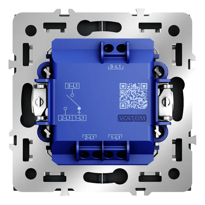 Выключатель встраиваемый VOLTUM S70 для жалюзи 10А, (графит), Voltum, VLS020707 Выключатель встраиваемый VOLTUM S70 для жалюзи 10А, (графит), Voltum, VLS020707