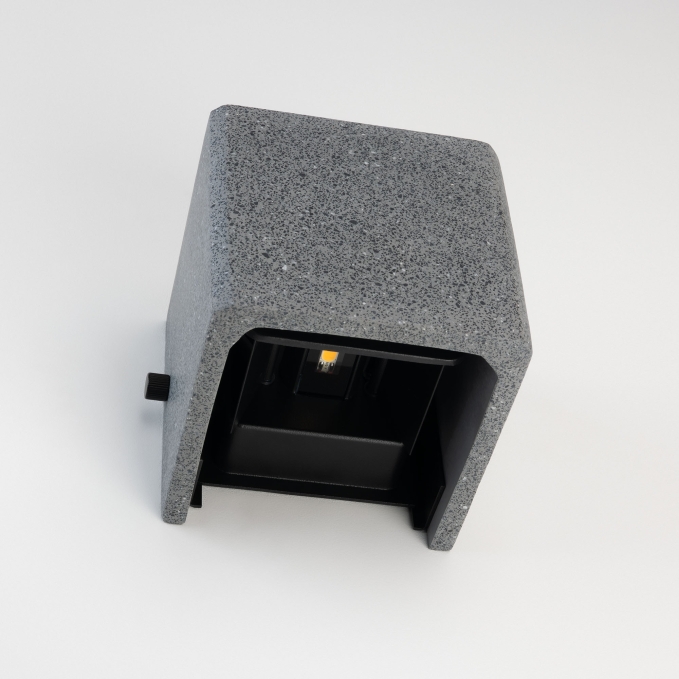 Светильник LGD-PERAN-WALL-S120x120-6W Warm3000 (BK, 0-80 deg, 230V), Arlight, 051748, изображение 3 Светильник LGD-PERAN-WALL-S120x120-6W Warm3000 (BK, 0-80 deg, 230V), Arlight, 051748, изображение 3