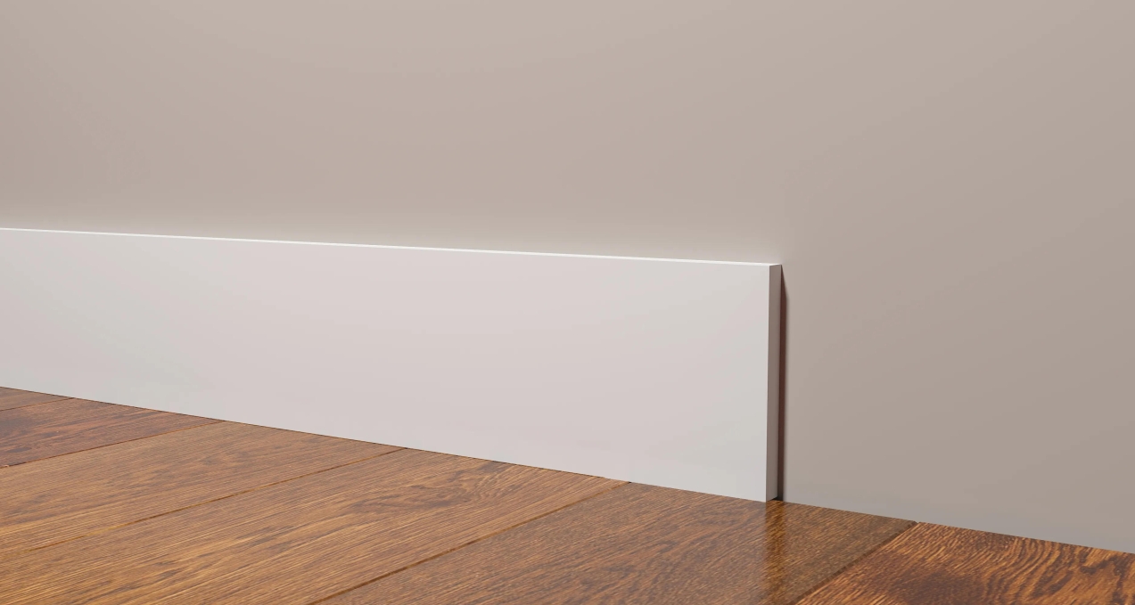 Комплектующий элемент Decor-Dizayn DD709/U5 для плинтуса - конверт в стену вправо Комплектующий элемент Decor-Dizayn DD709/U5 для плинтуса - конверт в стену вправо