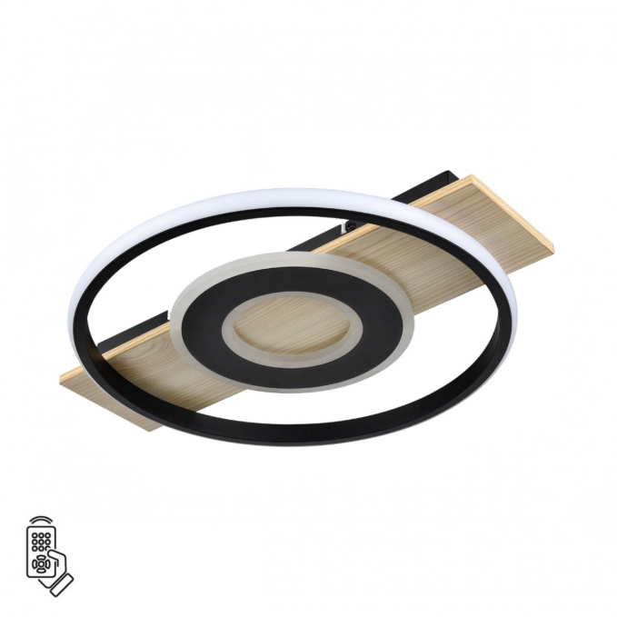 Потолочный светильник с пультом ДУ 3000-6500К LED 80W 220V PINE LEDIO 000 LUMION 8022/80CL, изображение 1 Потолочный светильник с пультом ДУ 3000-6500К LED 80W 220V PINE LEDIO 000 LUMION 8022/80CL, изображение 1