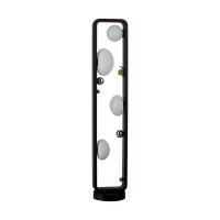 Уличный наземный светильник-торшер 110см IP54 G9 4*15W max LUMA NATURE ODL_EX26 079 ODEON LIGHT 5434/4FB