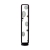Уличный наземный светильник-торшер 110см IP54 G9 4*15W max LUMA NATURE ODL_EX26 079 ODEON LIGHT 5434/4FB