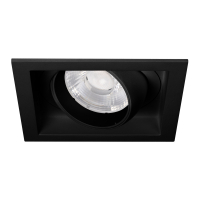 Светильник MS-VORTEX-BUILT-S140x140-30W Warm3000 (BK-BK, 30 deg, 230V), Arlight, 058369