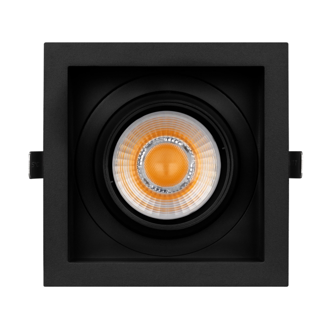 Светильник MS-VORTEX-BUILT-S140x140-30W Warm3000 (BK-BK, 30 deg, 230V), Arlight, 058369, изображение 3 Светильник MS-VORTEX-BUILT-S140x140-30W Warm3000 (BK-BK, 30 deg, 230V), Arlight, 058369, изображение 3