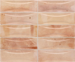 Декор Equipe Hanoi Arco Pink 6.5x20, 30064 Декор Equipe Hanoi Arco Pink 6.5x20, 30064