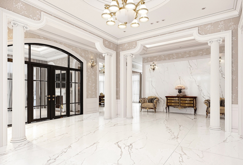 Керамогранит NT Ceramic Atlas Home Calacatta Light 120x270, NTT3506L Керамогранит NT Ceramic Atlas Home Calacatta Light 120x270, NTT3506L