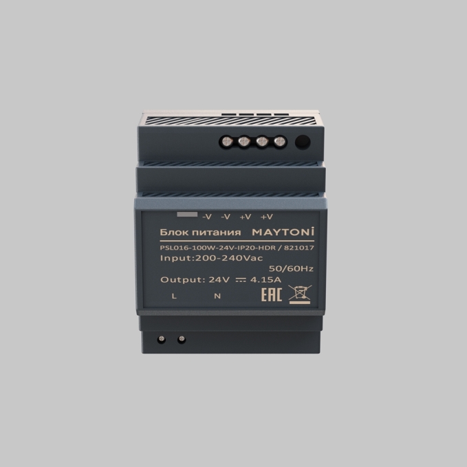 Источник напряжения PSL016 24В 100Вт IP 20 821017, 821017, изображение 2 Источник напряжения PSL016 24В 100Вт IP 20 821017, 821017, изображение 2
