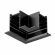 Коннектор угловой MAG-CON-MINI-2538-F-L90 (BK), Arlight, 046822, изображение 2 Коннектор угловой MAG-CON-MINI-2538-F-L90 (BK), Arlight, 046822, изображение 2