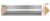Молдинг Decomaster D002-375 ШК/42, 40x17x2400 мм