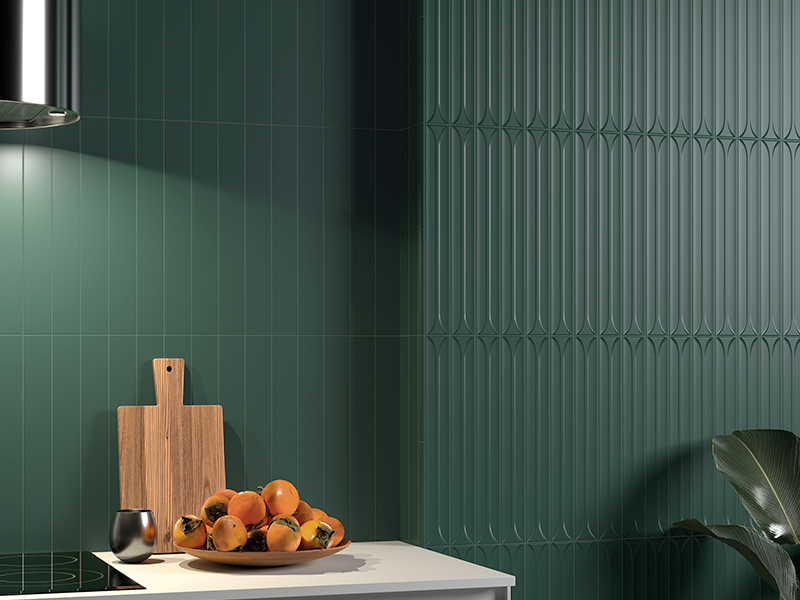 Настенная плитка Equipe Hopp Laurel Green 5x40, 31248 Настенная плитка Equipe Hopp Laurel Green 5x40, 31248