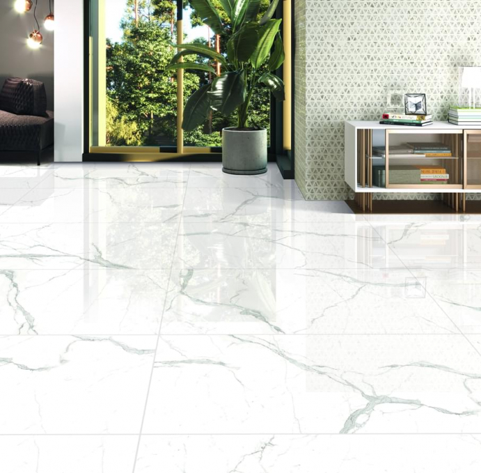 Фабрика: Creatile, коллекция: Whites, декор: Bianco Dolomite Matt, размер: 60x120 см, поверхность: матовая.