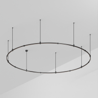 Основание ART-APRIORI-ROUND-ROD-800-R3000 (BK), Arlight, 048500