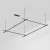 Основание ART-APRIORI-RECTANGLE-ROD-800-3000x2000 (BK), Arlight, 048545