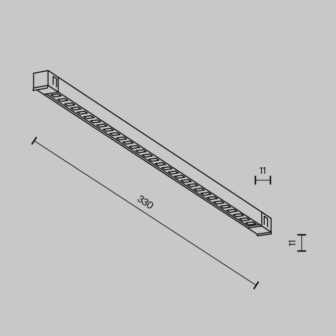 Трековый светильник Точки / Points Exility X 3000K 12Вт 40°, TR241-2-12W3K-B, изображение 7 Трековый светильник Точки / Points Exility X 3000K 12Вт 40°, TR241-2-12W3K-B, изображение 7