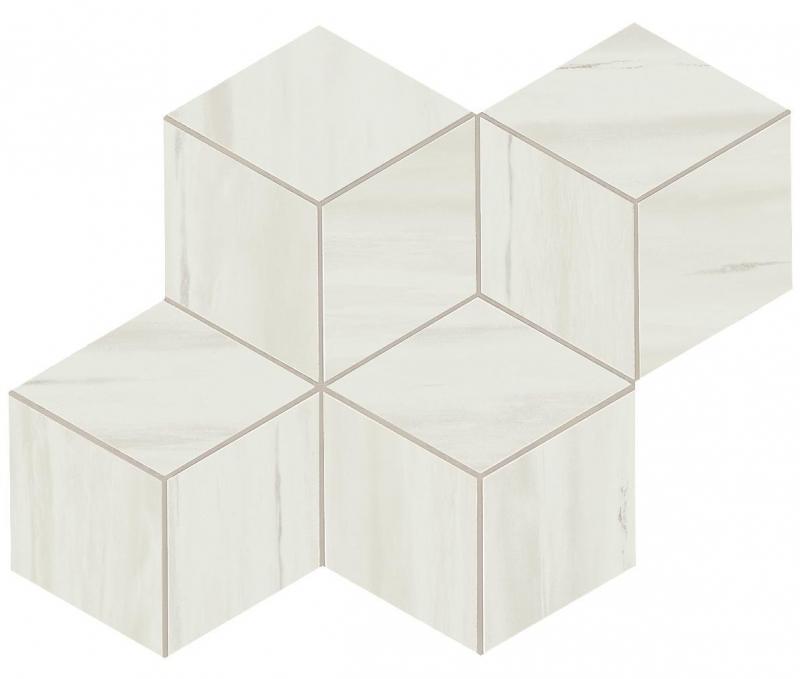 Мозаика Atlas Concorde Marvel Stone Bianco Dolomite Mosaico Esag. Lapp. 30x35, AS2G Мозаика Atlas Concorde Marvel Stone Bianco Dolomite Mosaico Esag. Lapp. 30x35, AS2G