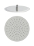 Верхний душ Wonzon & Woghand WW-88DP04-BN никель брашированный