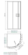 Душевой уголок WasserKRAFT Main 41S01 Душевой уголок WasserKRAFT Main 41S01