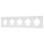 Рамка пластиковая FRM-PERIO-PL-5-WH, Arlight, 049762