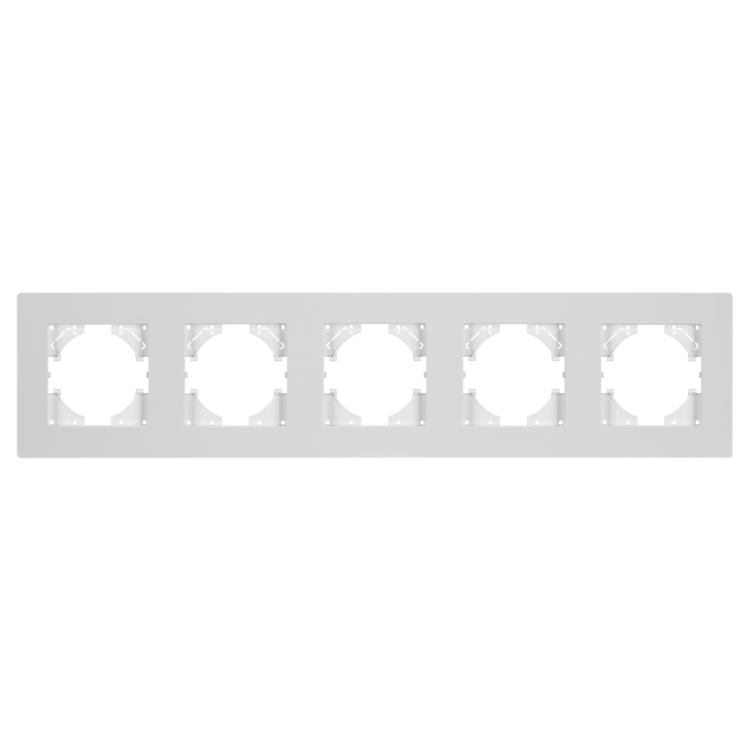 Рамка пластиковая FRM-PERIO-PL-5-WH, Arlight, 049762, изображение 4