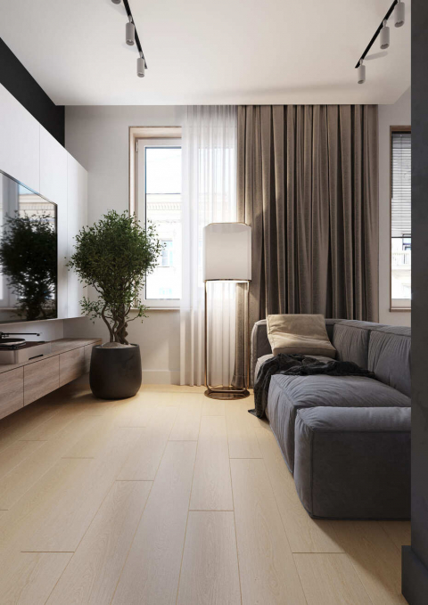 Каменный SPC ламинат AlixFloor Natural Line Дуб молочный светлый, ALX3032-3