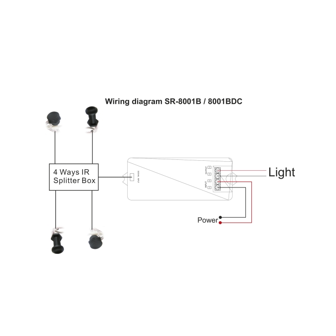 ИК-сплиттер SR-Door-Switch White, Arlight, 020956, изображение 2 ИК-сплиттер SR-Door-Switch White, Arlight, 020956, изображение 2