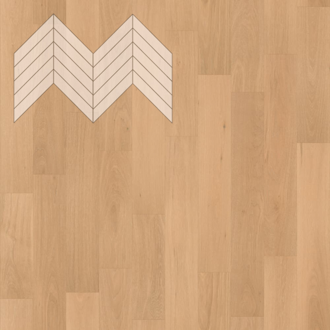 Паркет Елка Французская Lab Arte Chevron Дуб Натур Бург лак 600/510х90х14/3/45° Паркет Елка Французская Lab Arte Chevron Дуб Натур Бург лак 600/510х90х14/3/45°