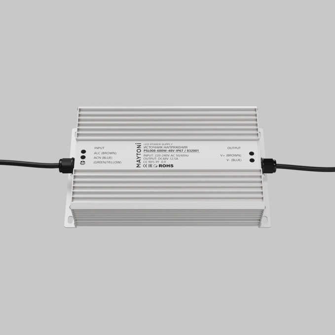 Источник напряжения PSL008 48В 600Вт IP67 832001, 832001, изображение 2