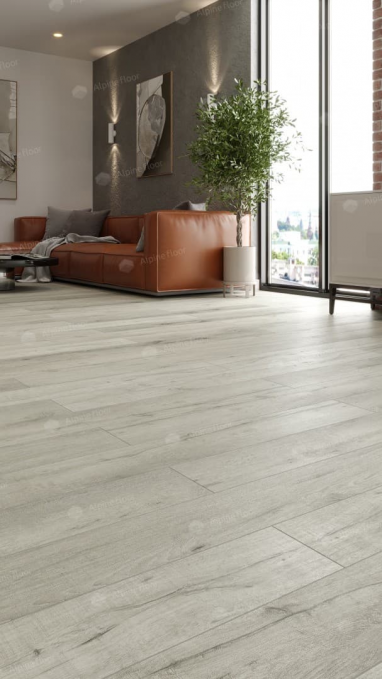 Каменный ламинат SPC (ABA) Alpine Floor Premium XL Дуб Серебряный, ECO 7-22 MC