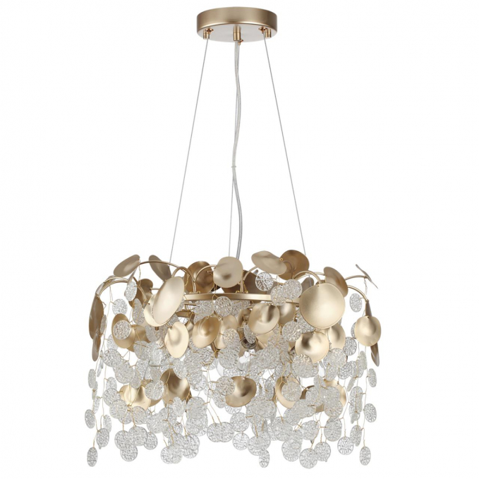 Люстра E14 6*40W 220В IP20 COINS CLASSIC ODL26 633 ODEON LIGHT 5104/6, изображение 1