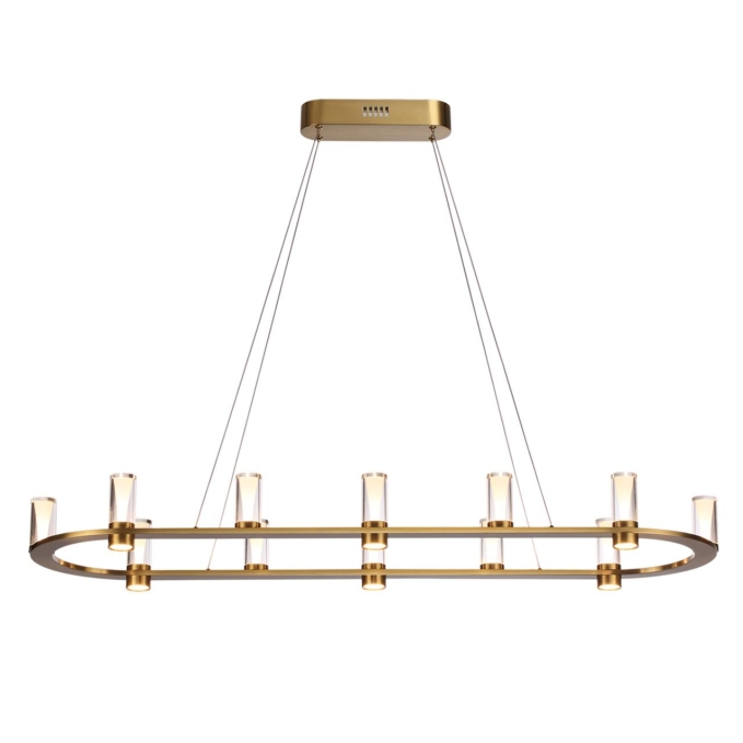 Светильник IP20 LED 69W 3830Лм 3000K 180° 220V DEFANCE HIGHTECH ODL26 515 ODEON LIGHT 7144/65L, фото на белом фоне