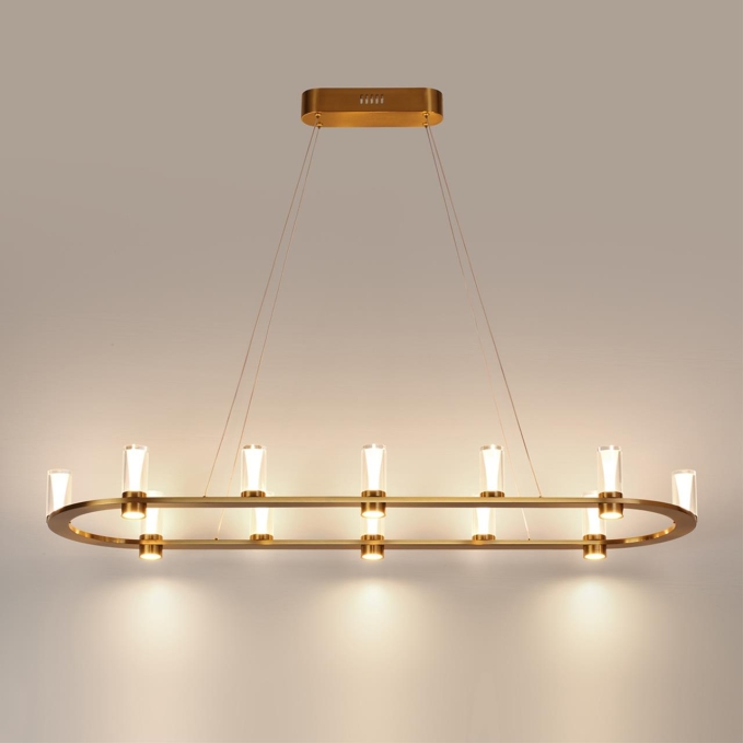 Светильник IP20 LED 69W 3830Лм 3000K 180° 220V DEFANCE HIGHTECH ODL26 515 ODEON LIGHT 7144/65L, фото на цветном фоне 1