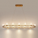 Светильник IP20 LED 69W 3830Лм 3000K 180° 220V DEFANCE HIGHTECH ODL26 515 ODEON LIGHT 7144/65L, фото на цветном фоне 1