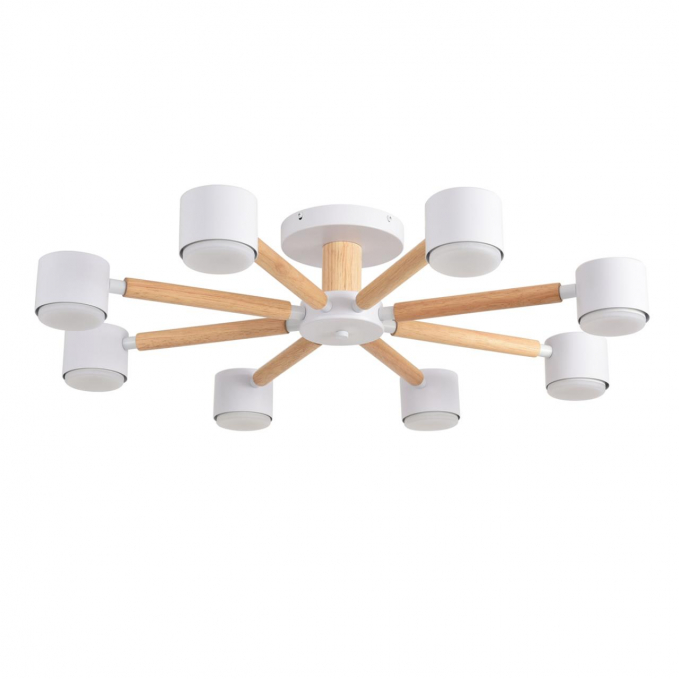 Светильник потолочный GX53 LED 8*7W 220V VUDI COMFI LN26 333 LUMION 8306/8C, изображение 1 Светильник потолочный GX53 LED 8*7W 220V VUDI COMFI LN26 333 LUMION 8306/8C, изображение 1