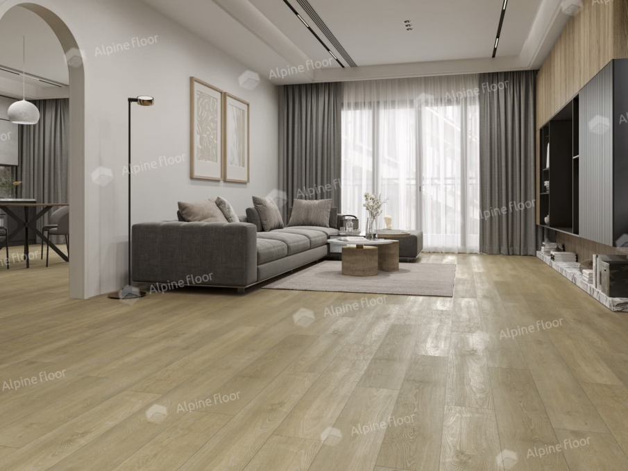 Кварцвиниловая плитка Alpine Floor Easy Line Дуб Скандинавия, ЕСО 3-36 Кварцвиниловая плитка Alpine Floor Easy Line Дуб Скандинавия, ЕСО 3-36