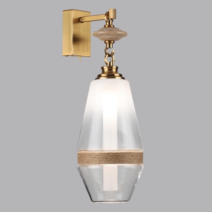Настенный светильник G9 LED 6W KREMA PENDANT ODL_EX26 035 ODEON LIGHT 5441/1W, фото на цветном фоне 1