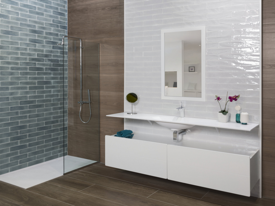 Настенная плитка Cifre Opal White 7.5x30 (кабанчик) Настенная плитка Cifre Opal White 7.5x30 (кабанчик)