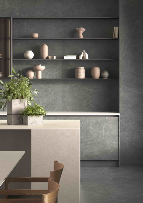 Керамогранит Laminam Slate Ankara 162x324, LAMF012640 Керамогранит Laminam Slate Ankara 162x324, LAMF012640