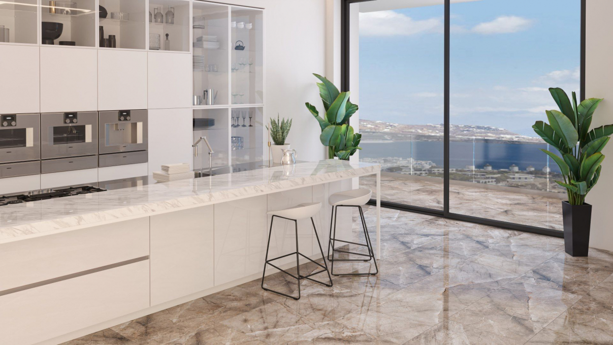 Керамогранит Neodom Marble Orobico Bianco Polished 60x120, N20482 Керамогранит Neodom Marble Orobico Bianco Polished 60x120, N20482